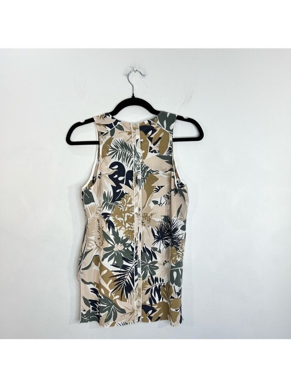 Rag and Bone 100% silk crepe Patricia pastel pink floral print sleeveless top XS - Picture 6 of 17